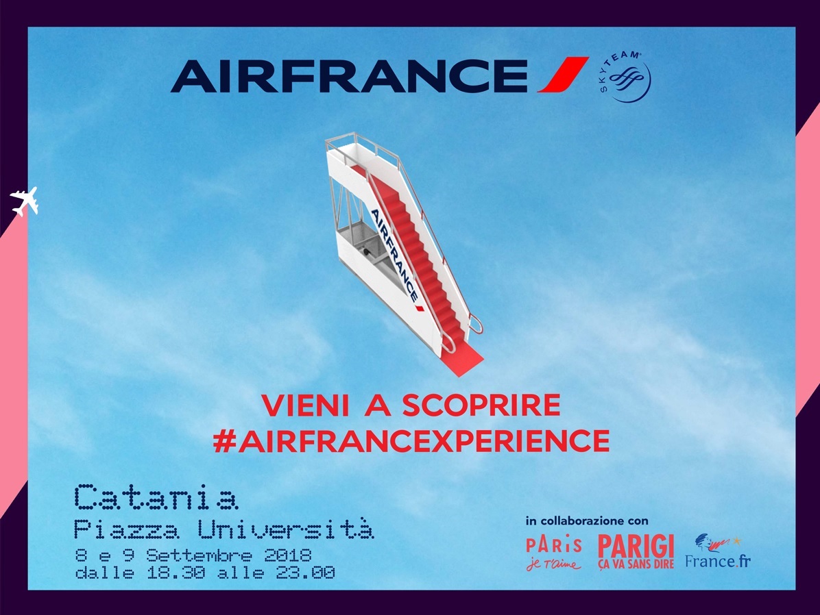 Arte, moda, illusionisti e can-can. Anche a Catania #AirFranceExperience, 8-9 settembre in Piazza Università